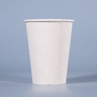 Tazas de papel de café desechables de pared única Impreso a medida Eco amigable para la fiesta del café