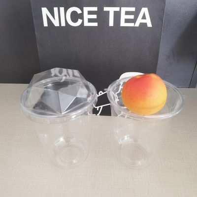 Se proporcionan muestras libres de PET/RPET, plástico, cúpula plana, tapas de inserción de diamantes para tazas de bebida fría
