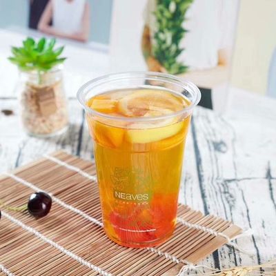 Colorido RPET 16 Oz recipiente de batidos para batidos y jugos