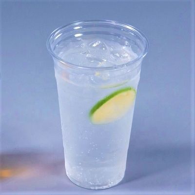 500 ml transparentes de plástico desechable para fiestas personalizadas de 16 oz Pla 100% Biodegradable copas de cerveza para cerveza