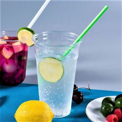 500 ml transparentes de plástico desechable para fiestas personalizadas de 16 oz Pla 100% Biodegradable copas de cerveza para cerveza