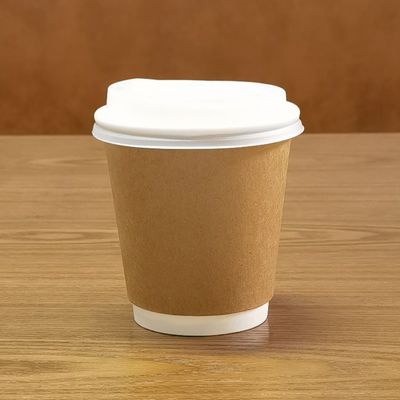 62mm/73mm/80mm/90mm/115mm Diseño colorido tapa de papel biodegradable CPLA para taza de café