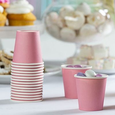 Tazas de papel desechables sin olor 8oz 2.5oz 3oz 4oz 6oz 7oz 10oz 12oz 16oz 20oz 24oz 32oz