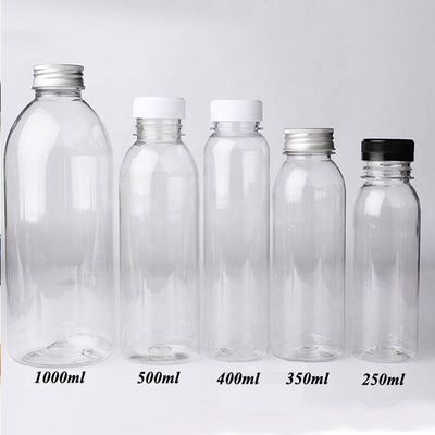 Material de cuerpo de plástico de PP 150ml 280ml 350ml 500ml Botella de bebida resistente al calor para jugo