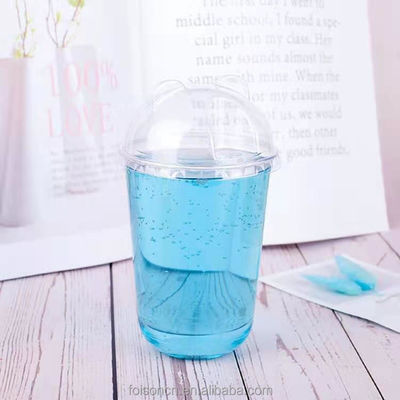 Taza de café de almidón de maíz ecológica para cafeterías desechable y biodegradable