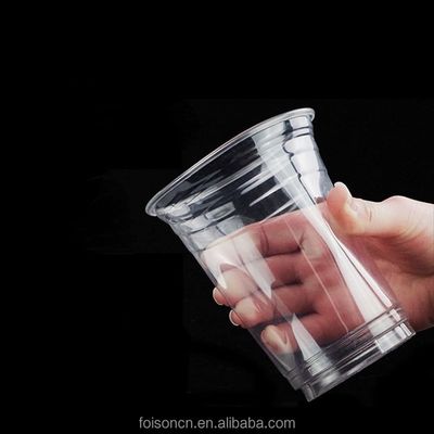 Taza de café de almidón de maíz ecológica para cafeterías desechable y biodegradable