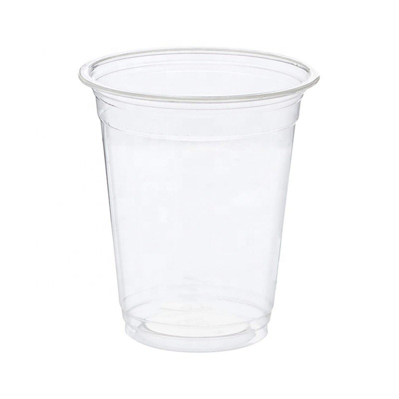 Temperatura de uso en hoteles -15-54C 150ml/200ml/350ml/425ml/700ml/16oz Taza de PET biológico transparente